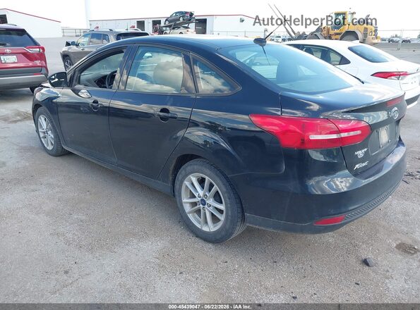 1FADP3F24JL210999 2018 FORD FOCUS Gray Trasero izquierdo