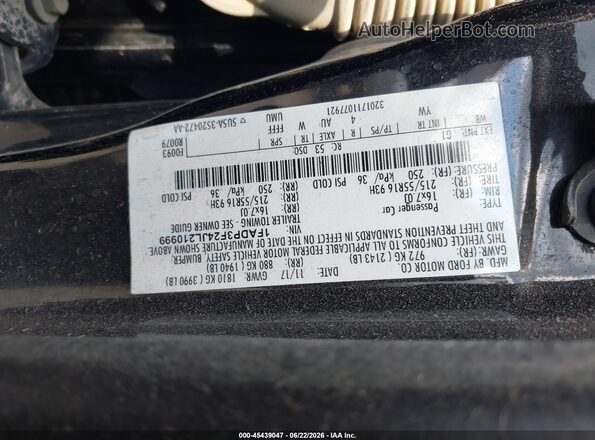 1FADP3F24JL210999 2018 FORD FOCUS Gray Vista del compartimento del motor
