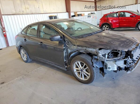 1FADP3F24JL269809 2018 FORD FOCUS Gray Front right