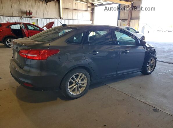 1FADP3F24JL269809 2018 FORD FOCUS Gray Rear right