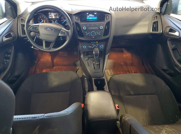 1FADP3F24JL269809 2018 FORD FOCUS Gray Dashboard view
