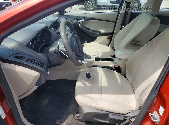 1FADP3F24JL324727 2018 FORD FOCUS Red Vista interior delantera