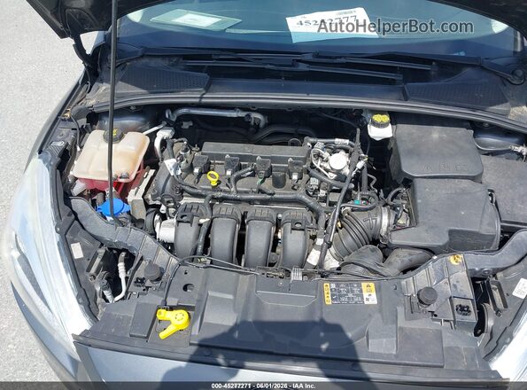 1FADP3F24JL328003 2018 FORD FOCUS Серый Вид сзади