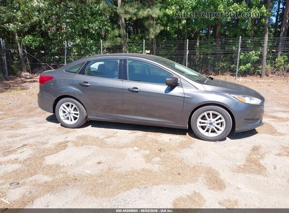 1FADP3F24JL328440 2018 FORD FOCUS Gray 