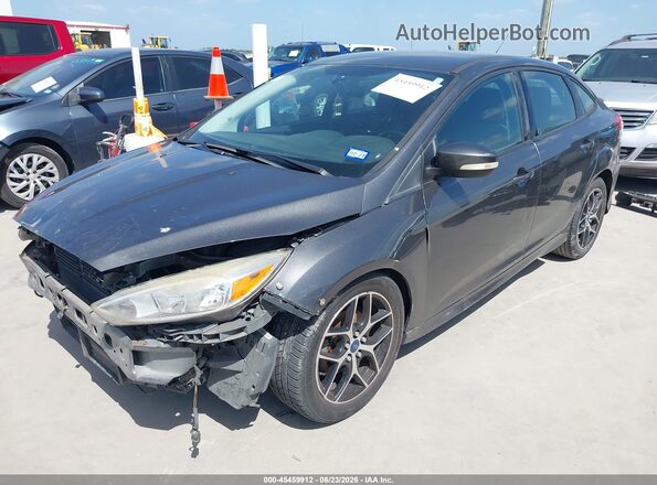 1FADP3F25GL215895 2016 FORD FOCUS Black Przód lewy