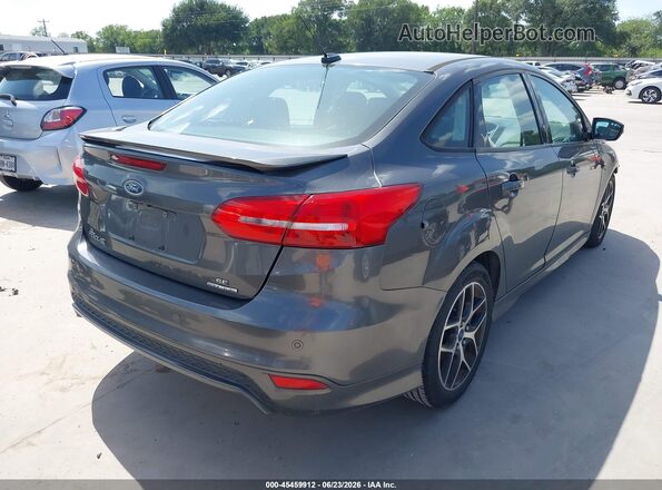 1FADP3F25GL215895 2016 FORD FOCUS Black Tył prawy