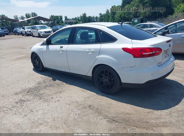 1FADP3F25GL224340 2016 FORD FOCUS Белый Задняя левая четверть