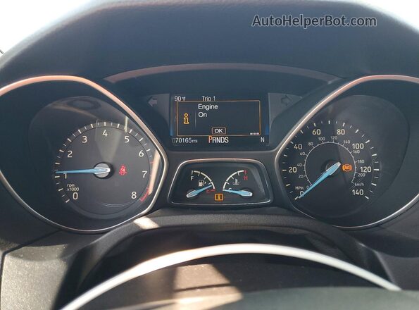 1FADP3F25GL241932 2016 FORD FOCUS Серебряный 