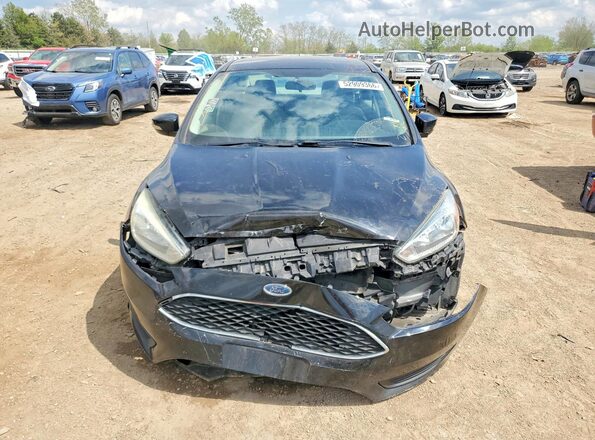 1FADP3F25GL294209 2016 FORD FOCUS Black Դիմացի տեսք