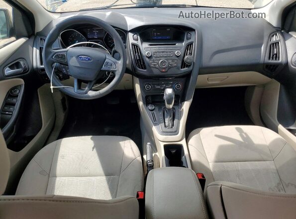 1FADP3F25GL294209 2016 FORD FOCUS Black Առջևի վահանակի տեսք