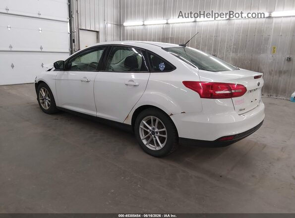 1FADP3F25GL324759 2016 FORD FOCUS White Trasero izquierdo