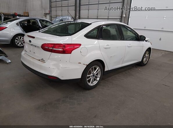 1FADP3F25GL324759 2016 FORD FOCUS White Trasero derecho