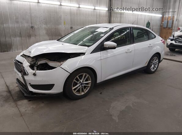 1FADP3F25GL324759 2016 FORD FOCUS White Vista tres cuartos delantera izquierda