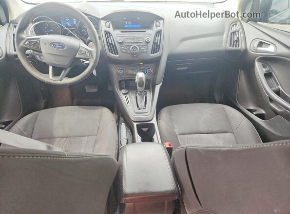 1FADP3F25GL381737 2016 FORD FOCUS Gray Dashboard view