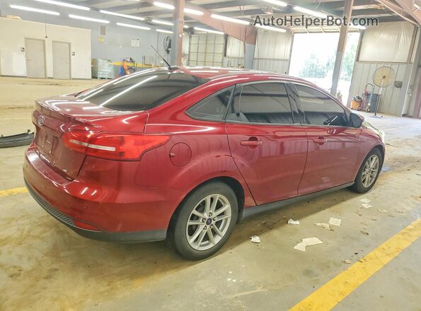 1FADP3F25GL389367 2016 FORD FOCUS Burgundy Задня права чверть