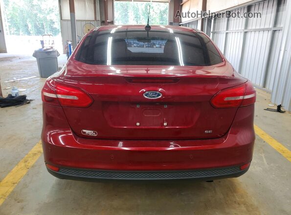 1FADP3F25GL389367 2016 FORD FOCUS Burgundy Вид ззаду