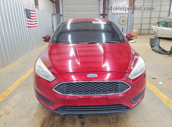 1FADP3F25GL389367 2016 FORD FOCUS Burgundy Вид спереду