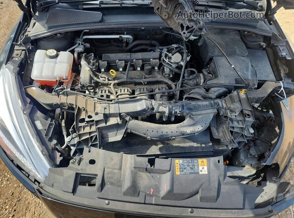 1FADP3F25GL390292 2016 FORD FOCUS Black უკანა სალონის ხედი