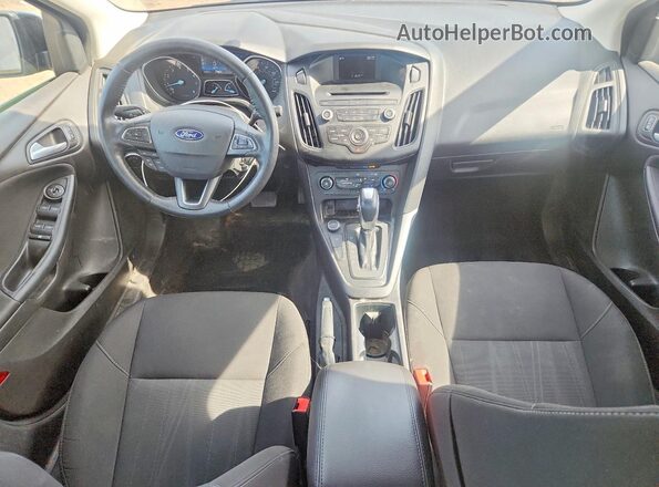 1FADP3F25GL390292 2016 FORD FOCUS Black წინა პანელის ხედი