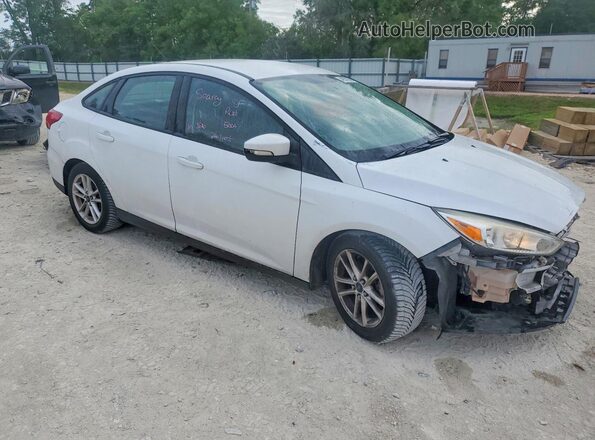 1FADP3F25GL401484 2016 FORD FOCUS White Delantero derecho