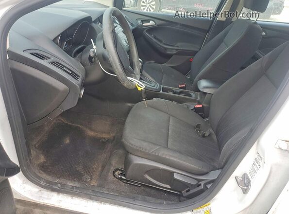 1FADP3F25GL401484 2016 FORD FOCUS White Vista interior delantera