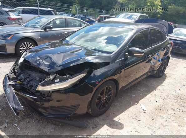 1FADP3F25HL212271 2017 FORD FOCUS Black Передня ліва чверть