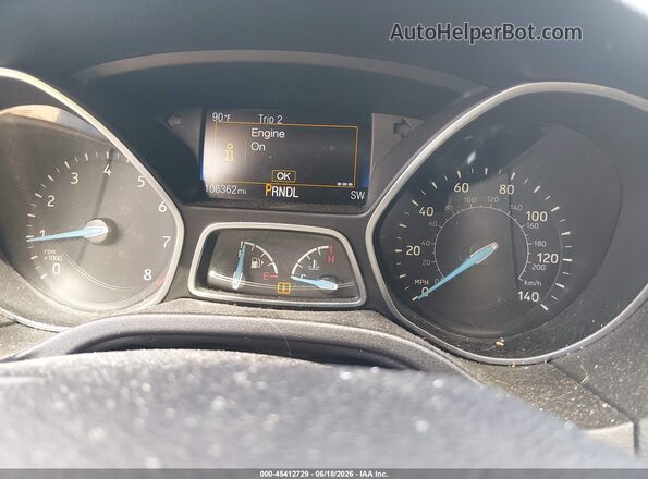 1FADP3F25HL212271 2017 FORD FOCUS Black Вид задніх сидінь