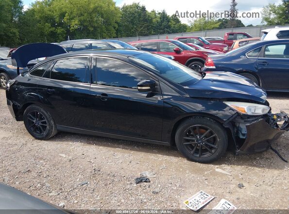 1FADP3F25HL212271 2017 FORD FOCUS Black Вид задньої частини салону
