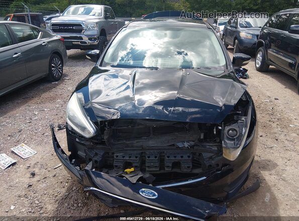 1FADP3F25HL212271 2017 FORD FOCUS Black Вид щитка приладів