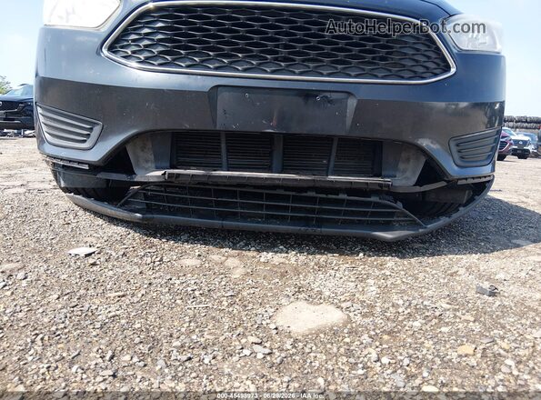 1FADP3F25HL335844 2017 FORD FOCUS Black Widok z przodu