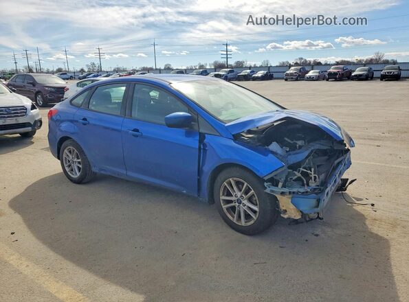 1FADP3F25JL251013 2018 FORD FOCUS Blue 