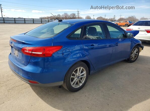 1FADP3F25JL251013 2018 FORD FOCUS Blue 