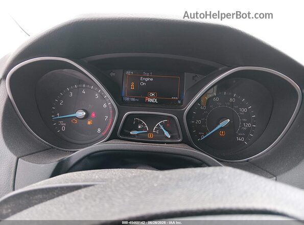 1FADP3F25JL316670 2018 FORD FOCUS Красный Вид задних сидений