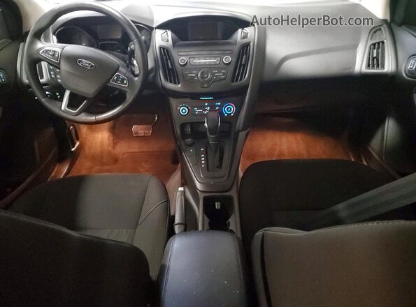 1FADP3F25JL318600 2018 FORD FOCUS White Вид панелі приладів