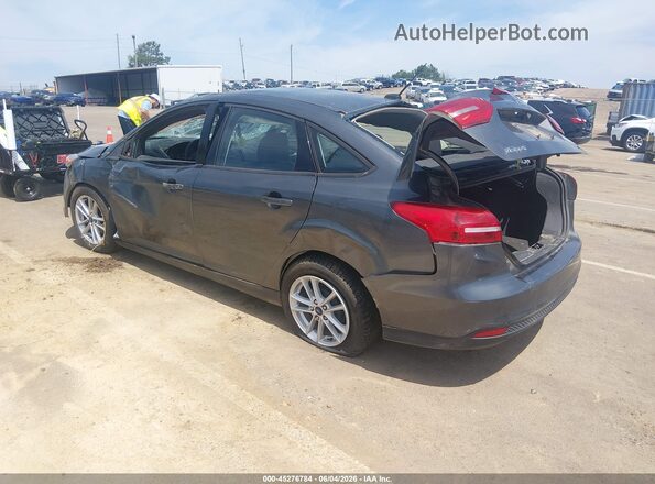 1FADP3F25JL326325 2018 FORD FOCUS Black Tył lewy