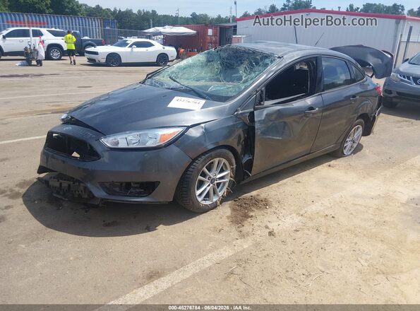 1FADP3F25JL326325 2018 FORD FOCUS Black Przód lewy
