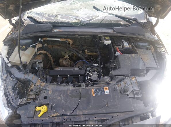 1FADP3F25JL326325 2018 FORD FOCUS Black Widok z tyłu