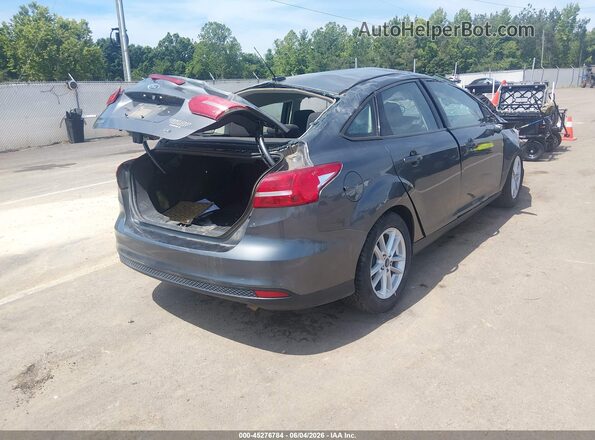 1FADP3F25JL326325 2018 FORD FOCUS Black Tył prawy