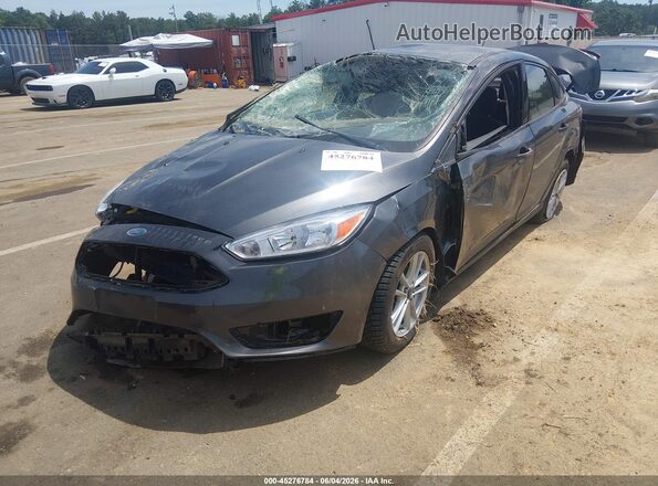 1FADP3F25JL326325 2018 FORD FOCUS Black Widok z przodu