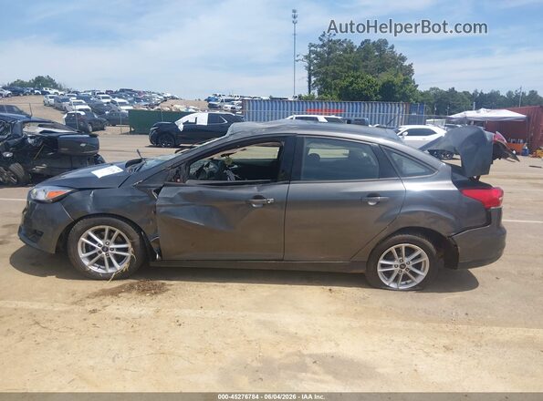 1FADP3F25JL326325 2018 FORD FOCUS Black Widok wnętrza z tyłu
