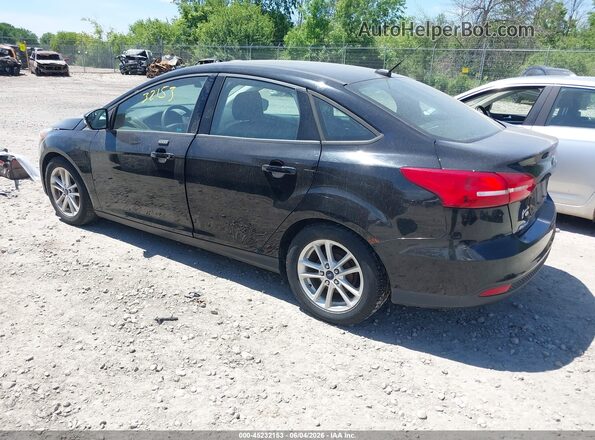 1FADP3F26GL211418 2016 FORD FOCUS Black უკანა მარცხენა