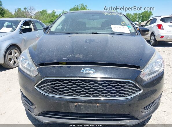1FADP3F26GL211418 2016 FORD FOCUS Black წინა ხედი