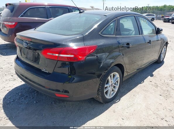 1FADP3F26GL211418 2016 FORD FOCUS Black უკანა მარჯვენა