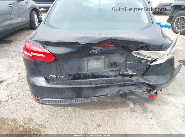 1FADP3F26GL250736 2016 FORD FOCUS Black Front view