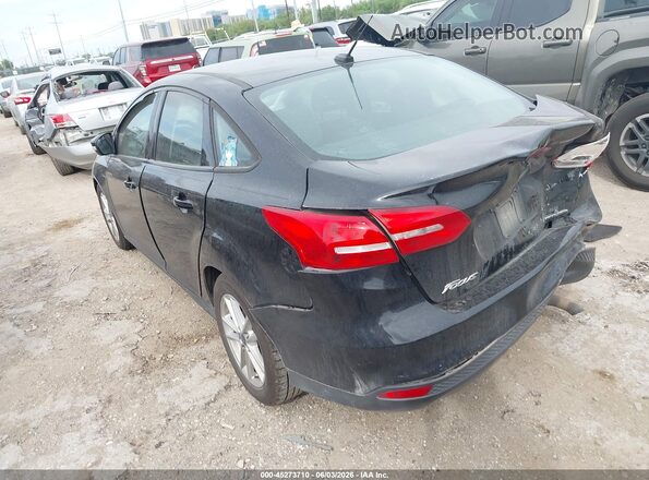 1FADP3F26GL250736 2016 FORD FOCUS Black Rear left