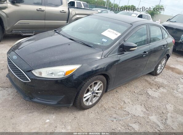 1FADP3F26GL250736 2016 FORD FOCUS Black Front left
