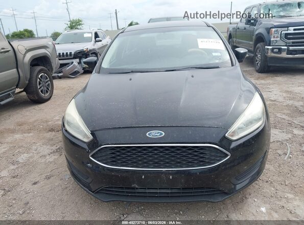 1FADP3F26GL250736 2016 FORD FOCUS Black Instrument cluster view