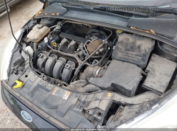 1FADP3F26GL250736 2016 FORD FOCUS Black Rear view