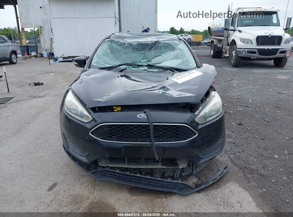 1FADP3F26GL303161 2016 FORD FOCUS Black Instrument cluster view