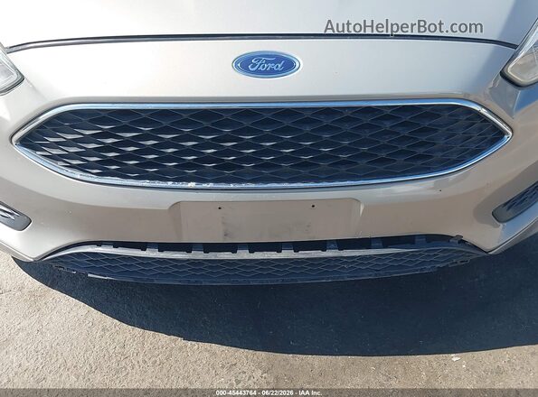 1FADP3F26GL315407 2016 FORD FOCUS Gold Vista frontal